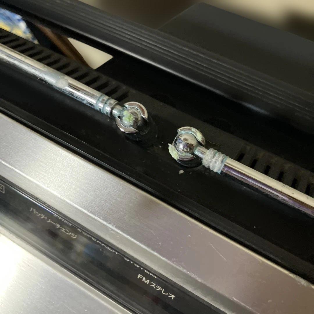 ⭕️マミ⭕️様と商談中Sharp tvSearcherラジカセットテレビ