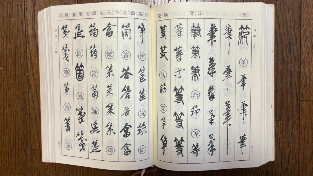呉昌碩書法字典