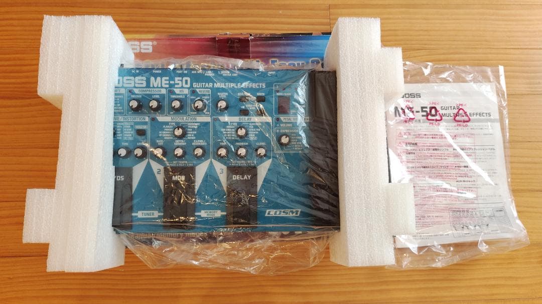【箱・取説付】BOSS ME-50 マルチエフェクター