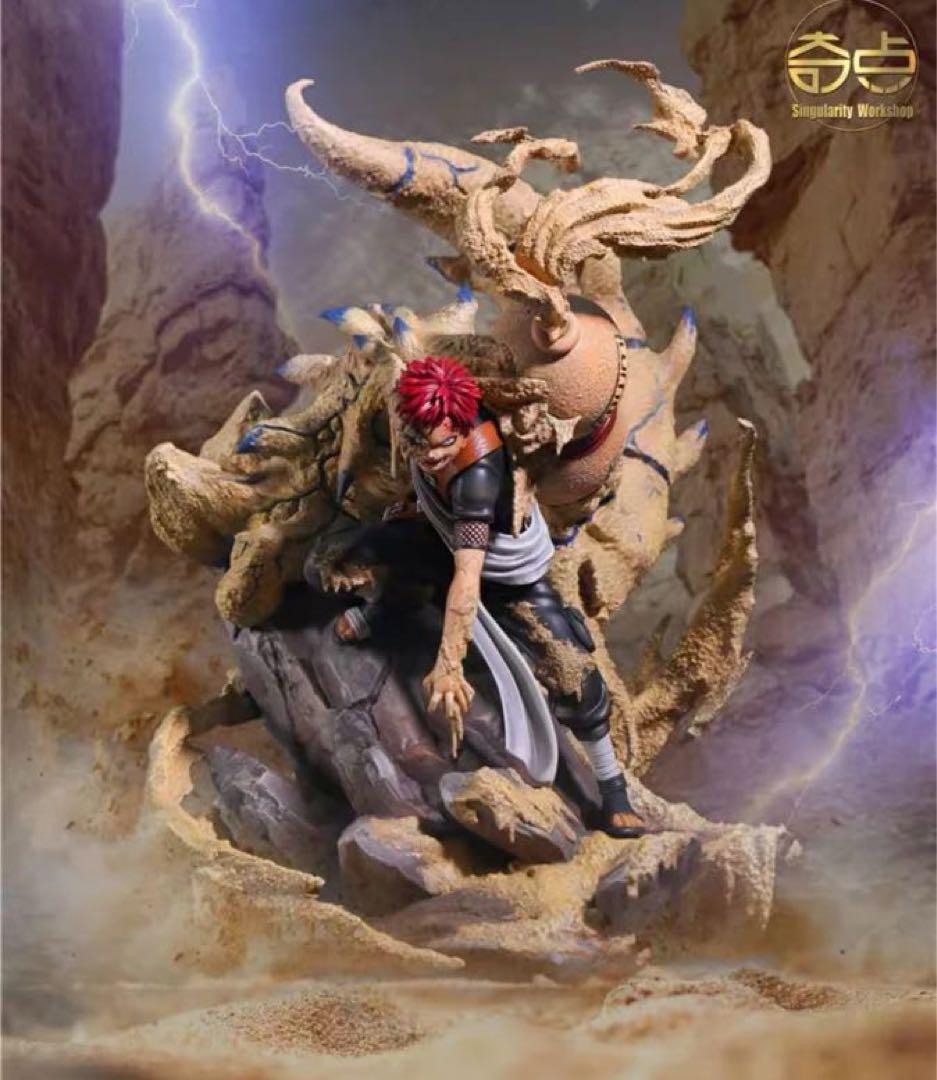 NARUTO ナルト 我愛羅  ガレージキット ガレキ スタチュー①③