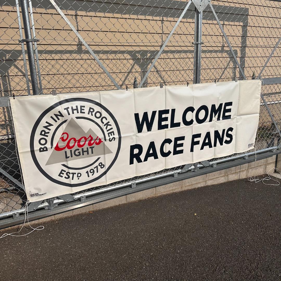 Coors LIGHT バナー ／アメリカンビール販促バナー