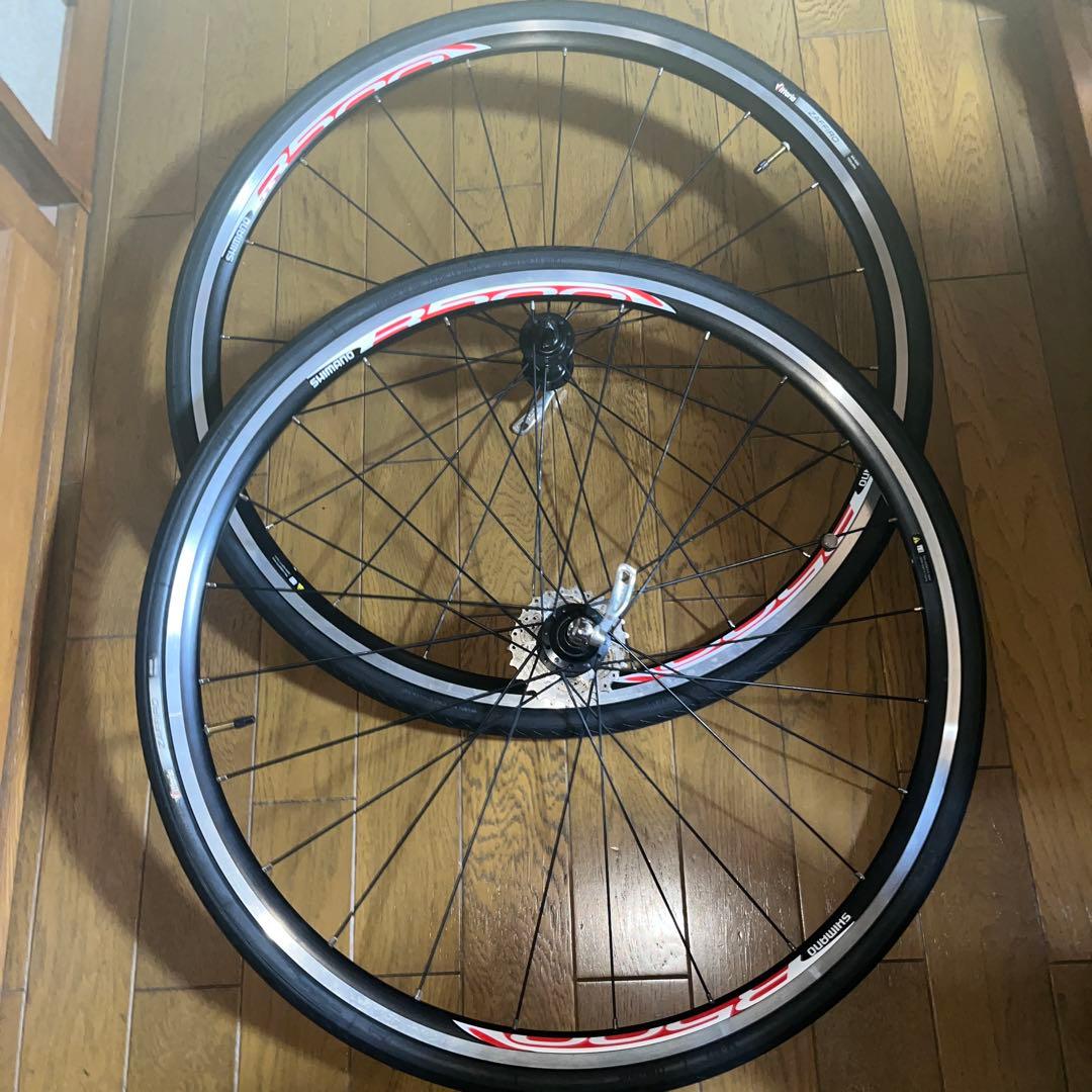 シマノ R500 完組ホイール 10段変速スプロケット付き