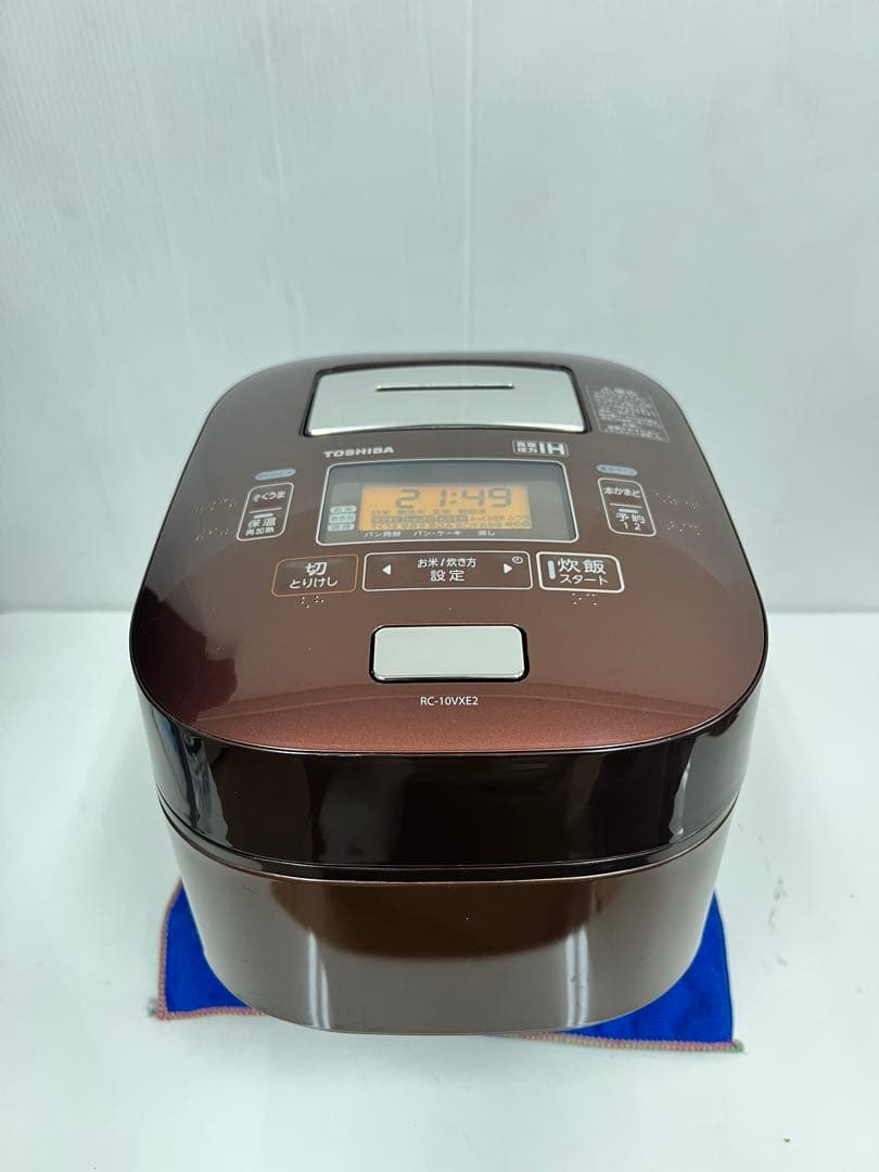 TOSHIBA 圧力IH炊飯器 RC-10VXE2 1.0L 真空保温 本丸釜