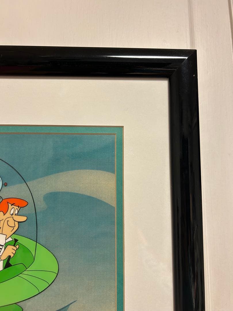 宇宙家族ジェットソン　作者2人サイン入りセル画