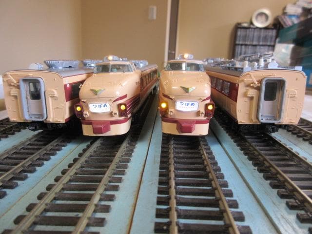 国鉄485系特急電車「初期型」フル編成12両セット HOゲージ 全車室内灯装着済