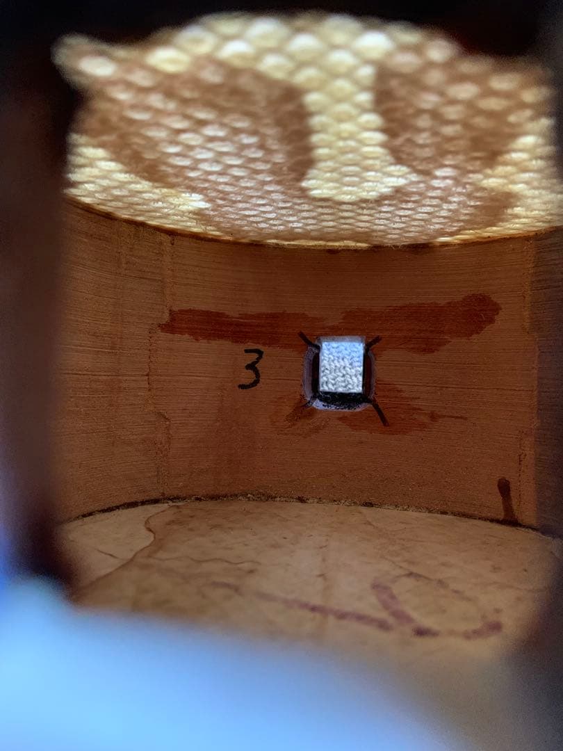 沖縄三線　知念大工型　ゆし木実　スンチー塗り