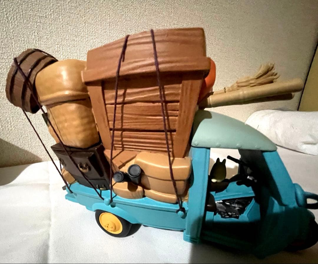 ジブリ サツキとメイ オート三輪 プランター ジジ 小物入れ 2種 3点セット