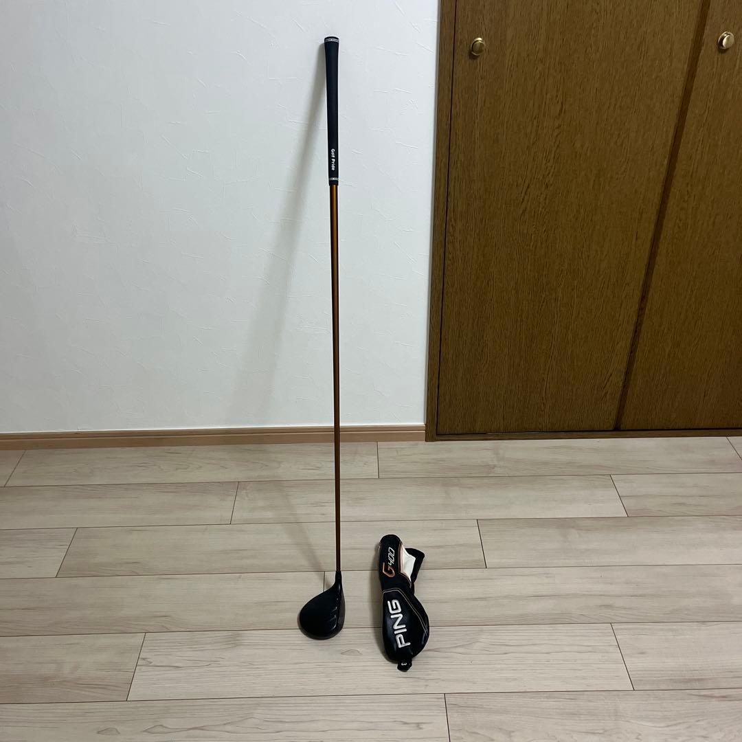 PING G400MAX 3W シャフトS 純正ヘッドカバー付き