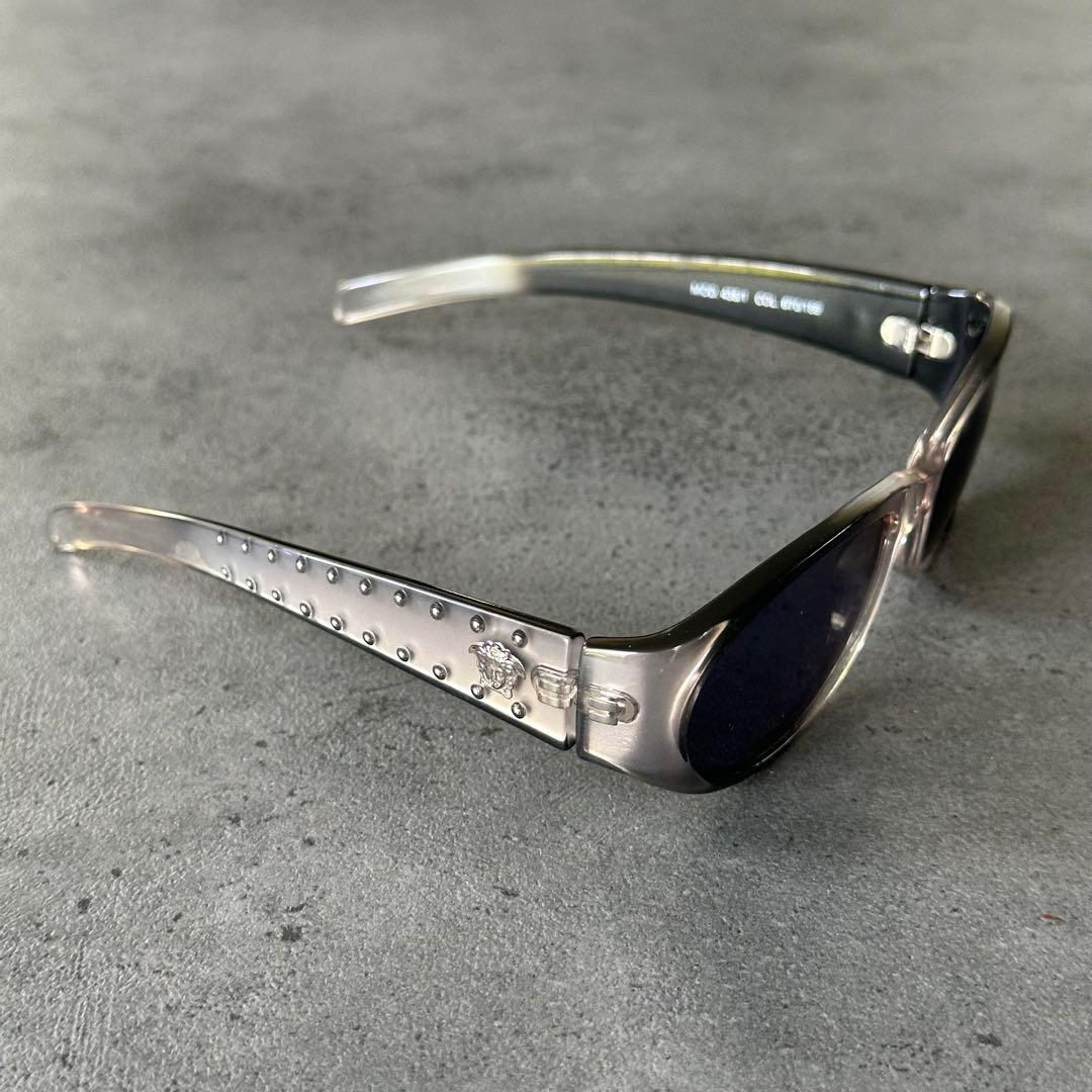 GIANNI VERSACE メデューサ スタッズ フルリム サングラス