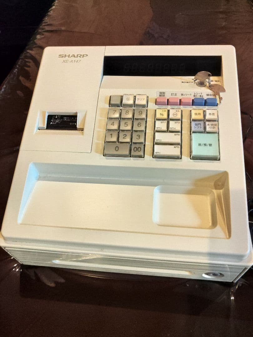 SHARP レジスター ホワイト