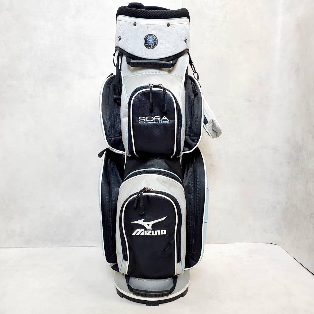 MIZUNO SORA キャディバッグ ゴルフバッグ 10分割 口枠 ミズノ