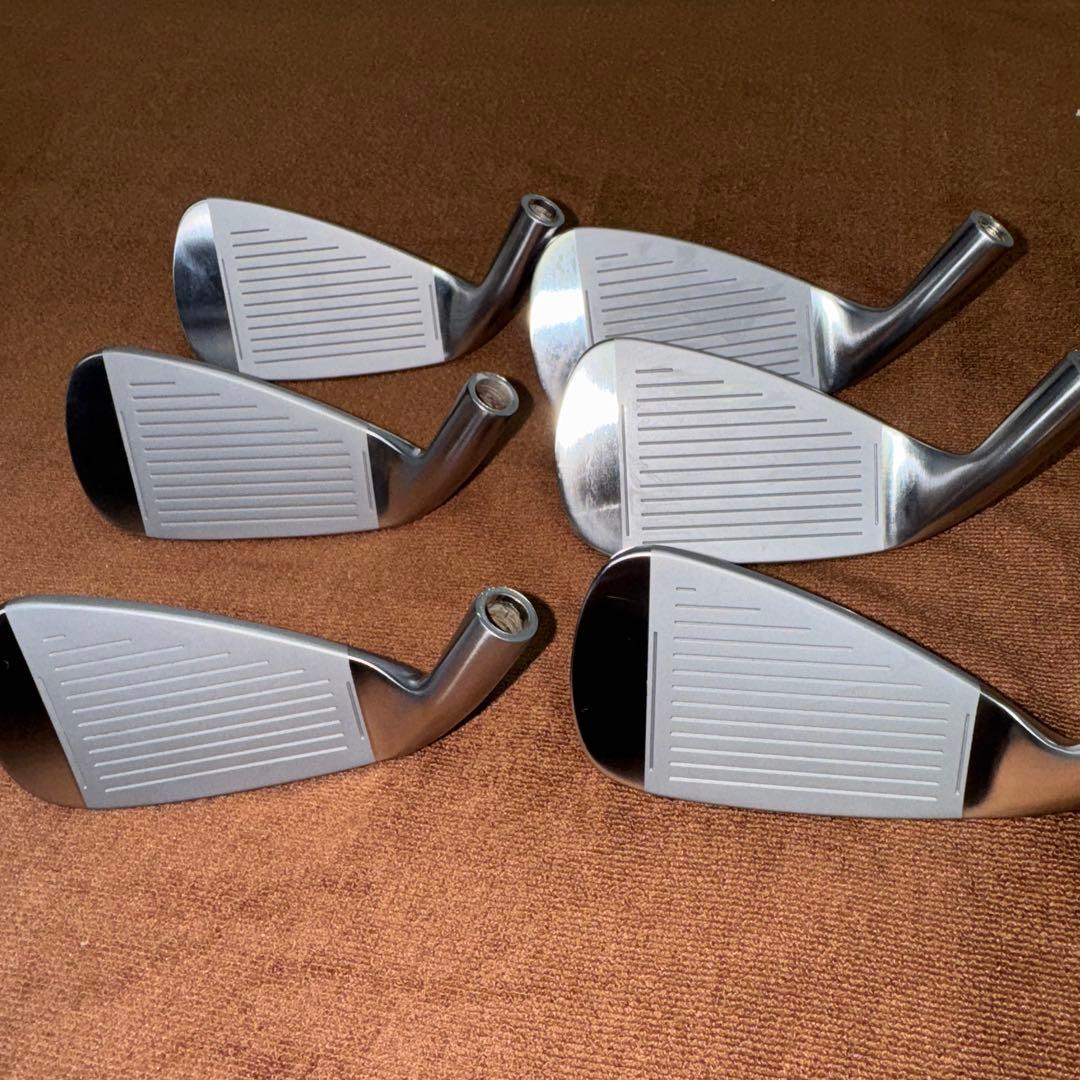最終価格　無刻印アイアンセット 5, 6, 7, P キャビティ　ヘッドのみ