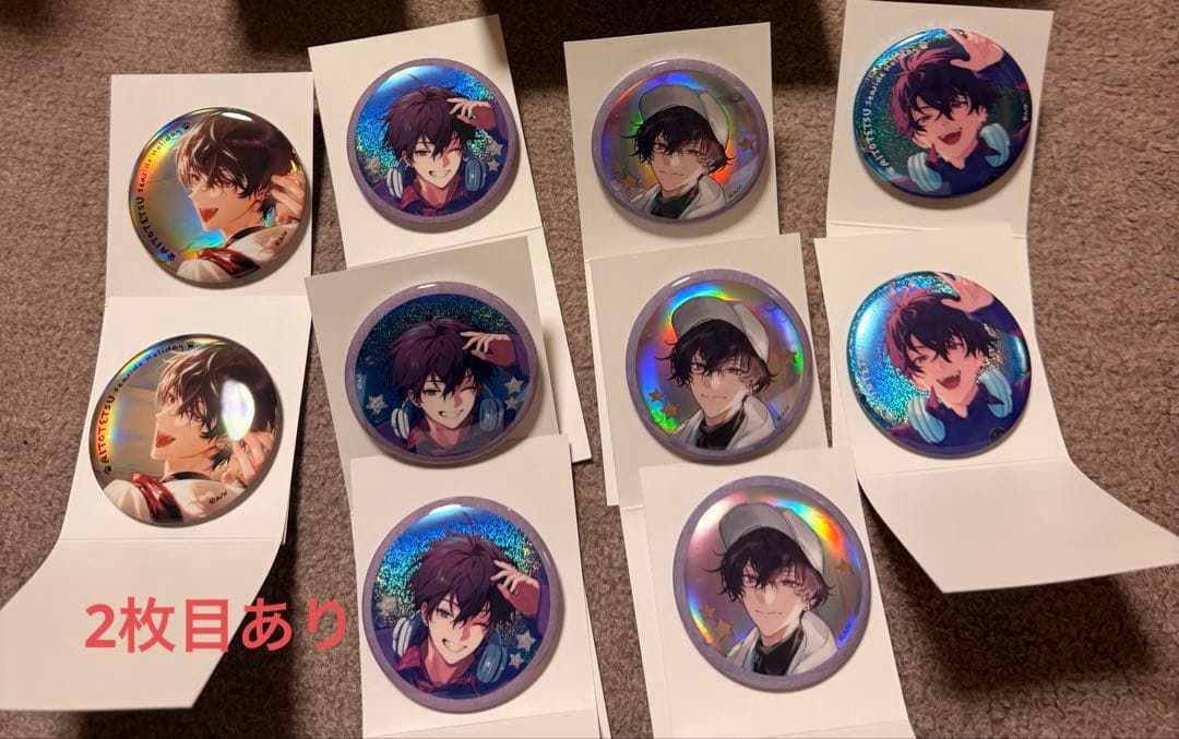 佐伯イッテツ 缶バッジ チェキ