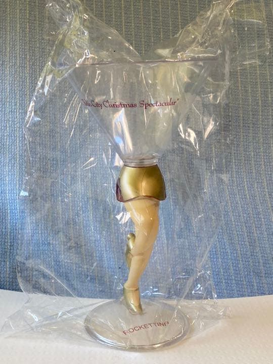 ニューヨークラジオシティクリスマススペクタキュラーカクテルグラス