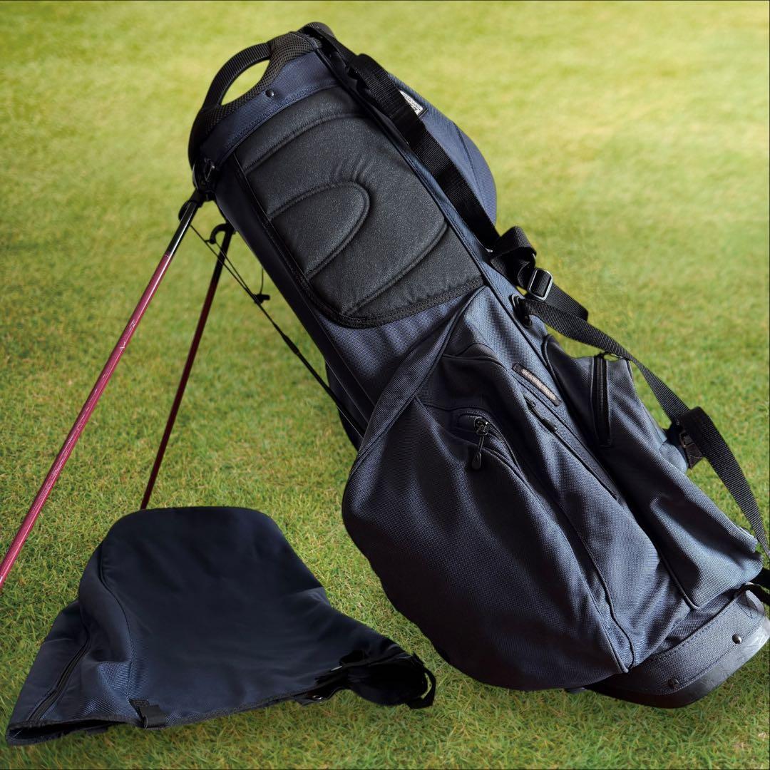 ブリーフィングゴルフ　ビームスゴルフ　キャディ バッグ　スタンド式　軽量　コラボ