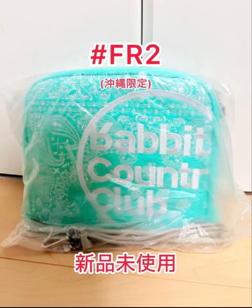【沖縄店限定品】 新品未使用 #FR2 GOLF クラブカバー ペイズリー柄