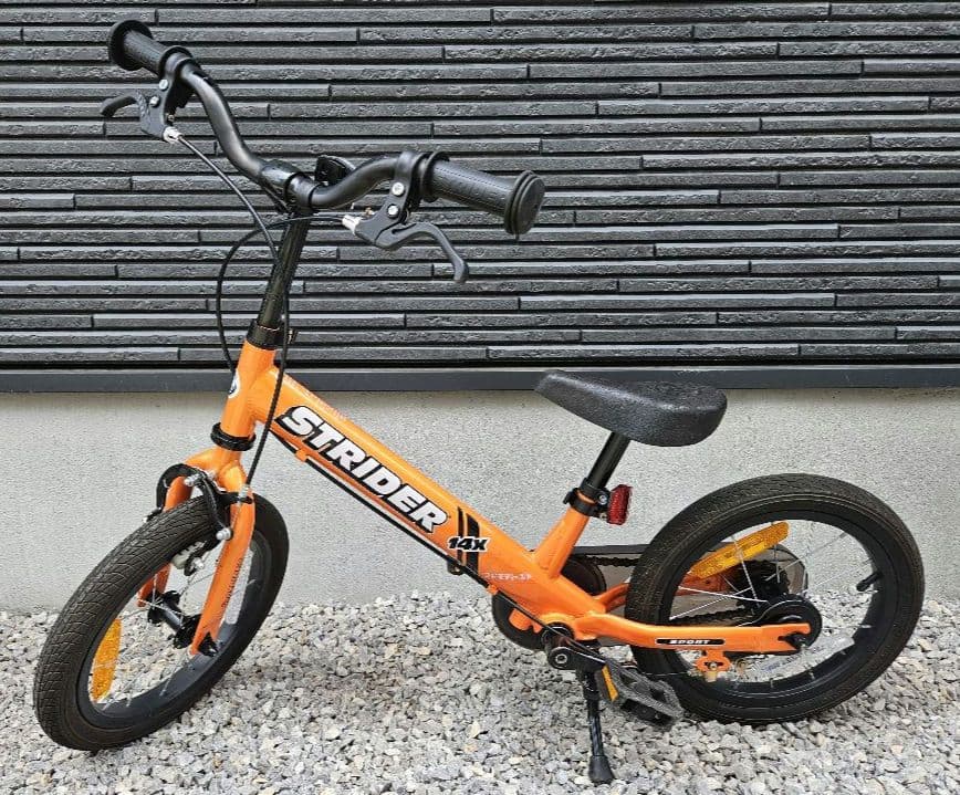 ストライダー 14x STRIDER サンシャインオレンジ(自転車カバー付)