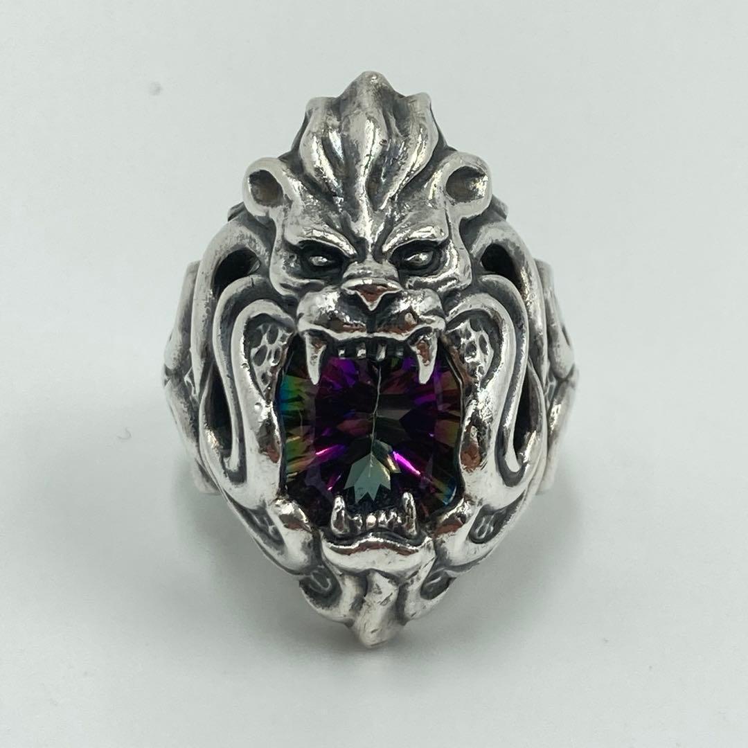 極美品 Bizarre ビザールマリスリング ライオン