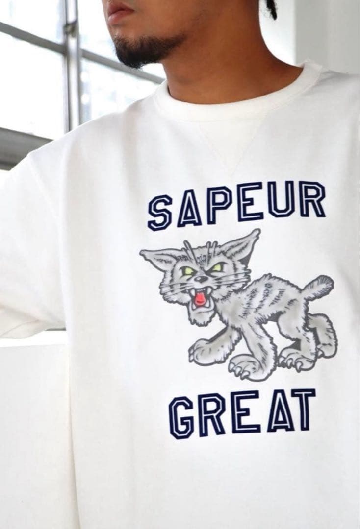 新品　sapeur サプール　スウェット　トレーナー　XL