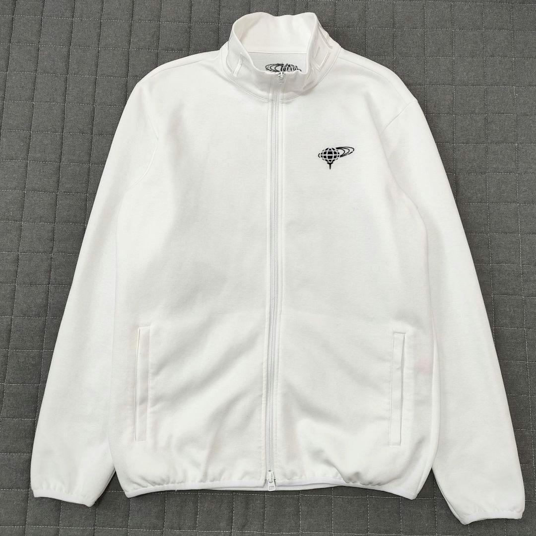 ビームスゴルフ　3way　レオフィール　中綿ブルゾン　ジャケット　高機能　白　M