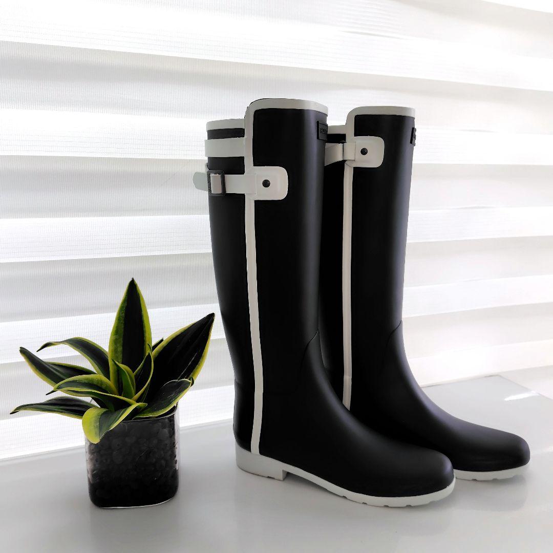 ハンターリファインド　スリムフィットレイントールブーツ