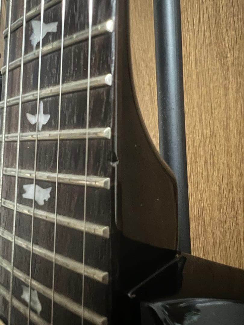 PRS SE Custom24 ブラック ゴールドパーツ