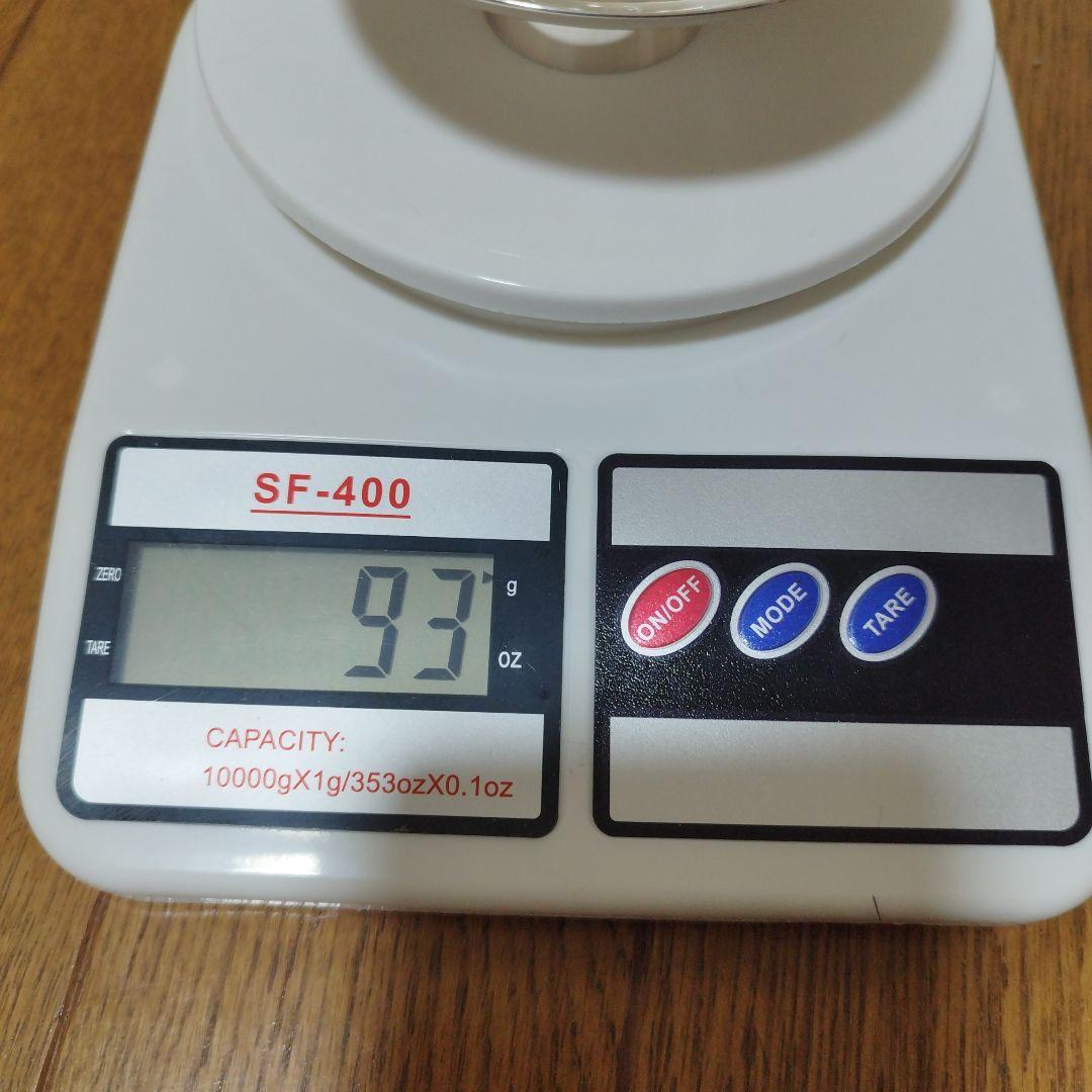 純銀　銀杯　93g