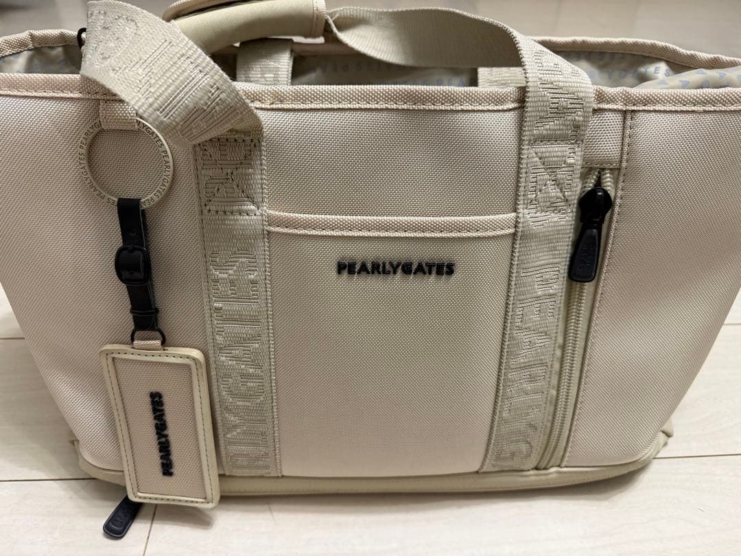 パーリーゲイツ◾️ロッカーバック◾️エッセンシャル　ベージュ