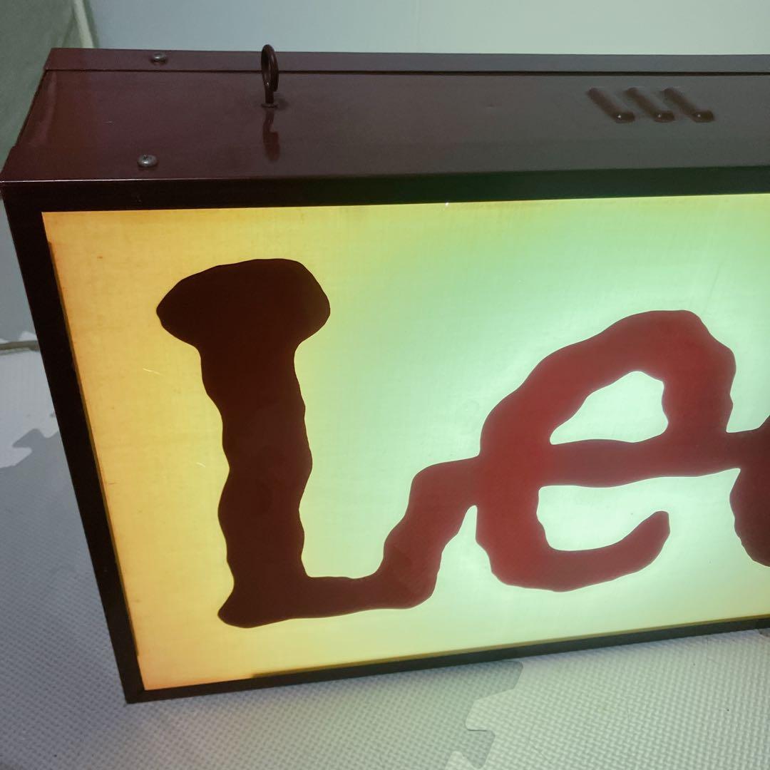 Lee ヴィンテージ　電飾看板　LEE ライト　看板　電球付き