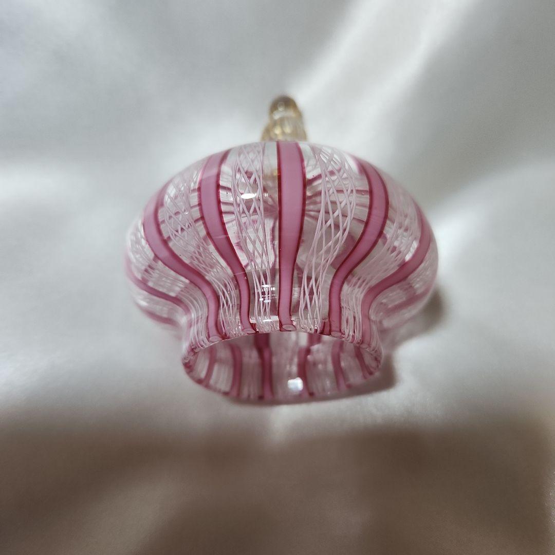 【専用】ベネチアンガラス レース柄 キャンディーポット ムラーノガラス