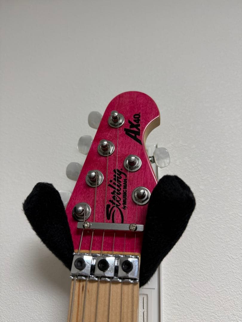 ギター Sterling By Music Man AxisAX40 TransPink