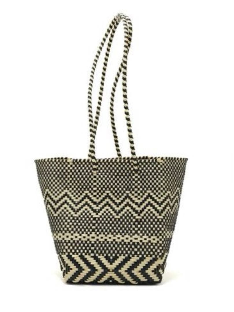 Letra レトラ　メルカドバッグ　バケット　WOVEN ロングハンドル