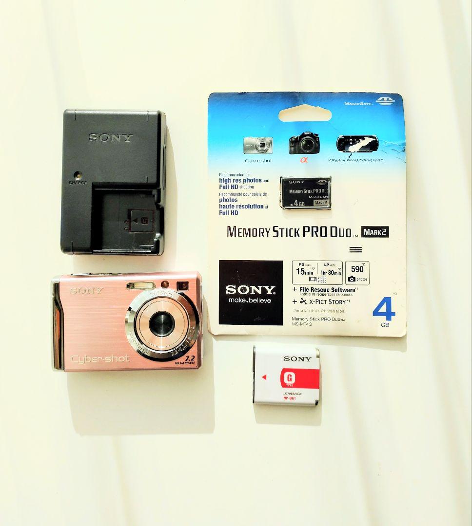 SONY Supar SteadyShot Dsc-w80 デジタルカメラ