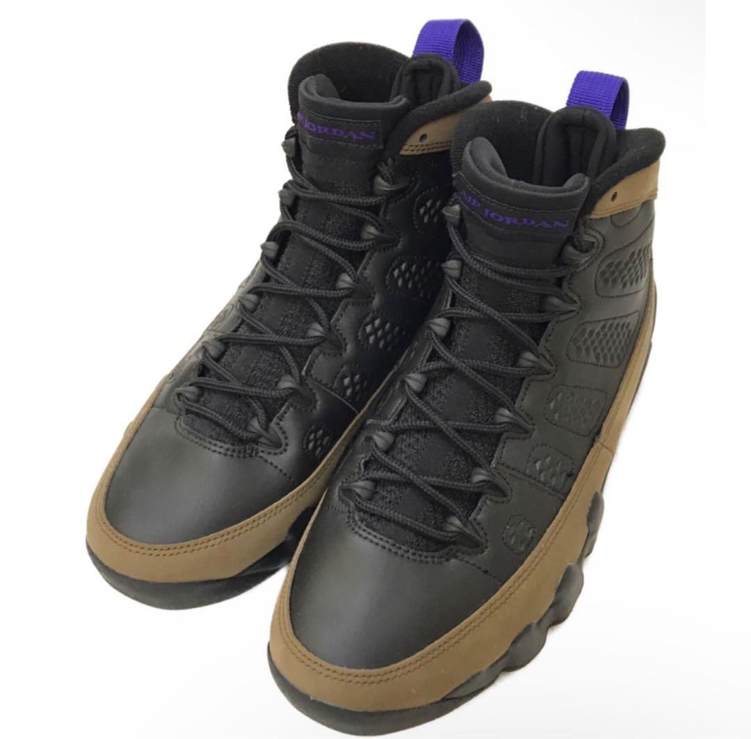 シューズ(男性用) AIR JORDAN 9 RETRO Light Olive 29cm