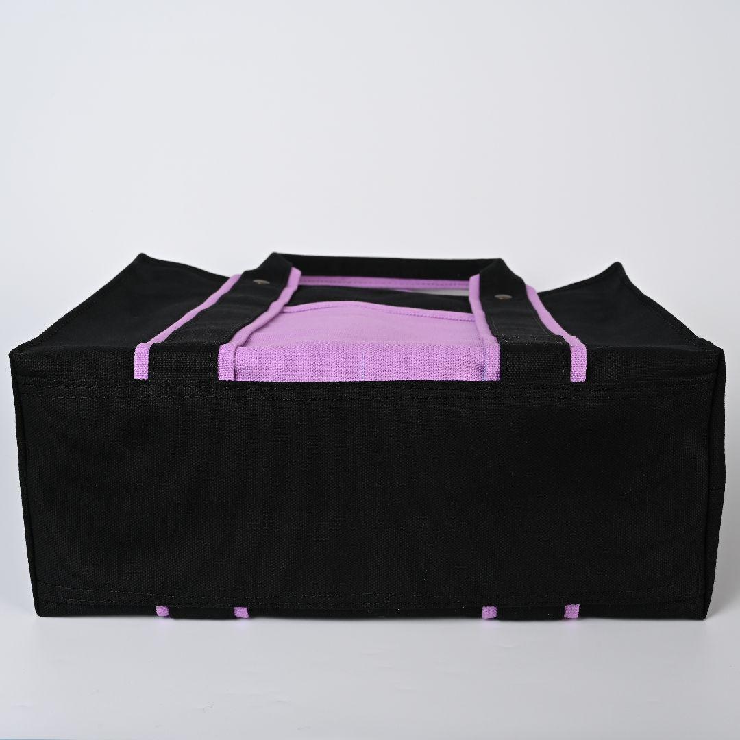 [みゅう]8号/11号×旧倉敷帆布×8番糸 スクエアトートバッグ特大