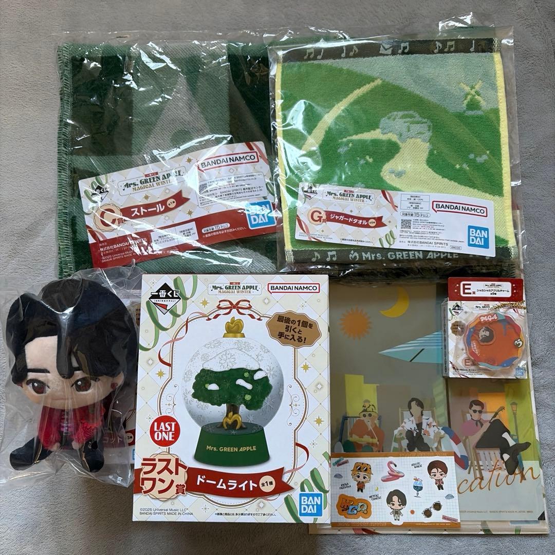 Mrs.GREEN APPLE　一番くじ ６点