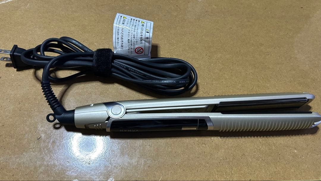 YAMAN ストレートヘアアイロン YJHB0N5（ゴールド）