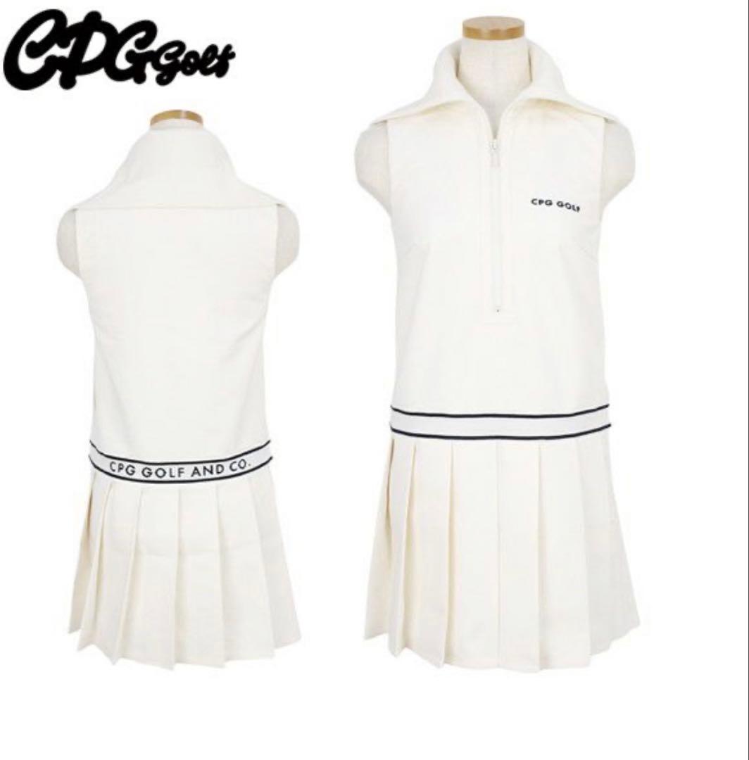 CPG golf プリーツワンピース