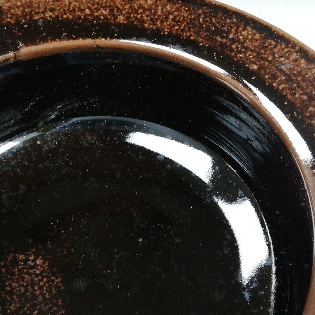 Ｗ１５６　建水　『膳所焼』『エフゴ　建水』『淡海ぜぜ陽炎園 造』　共箱　茶道具