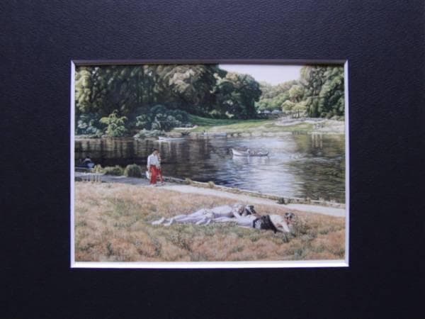 チコ・ダイモン、Boulogne、希少画集画、新品額装付、状態良好