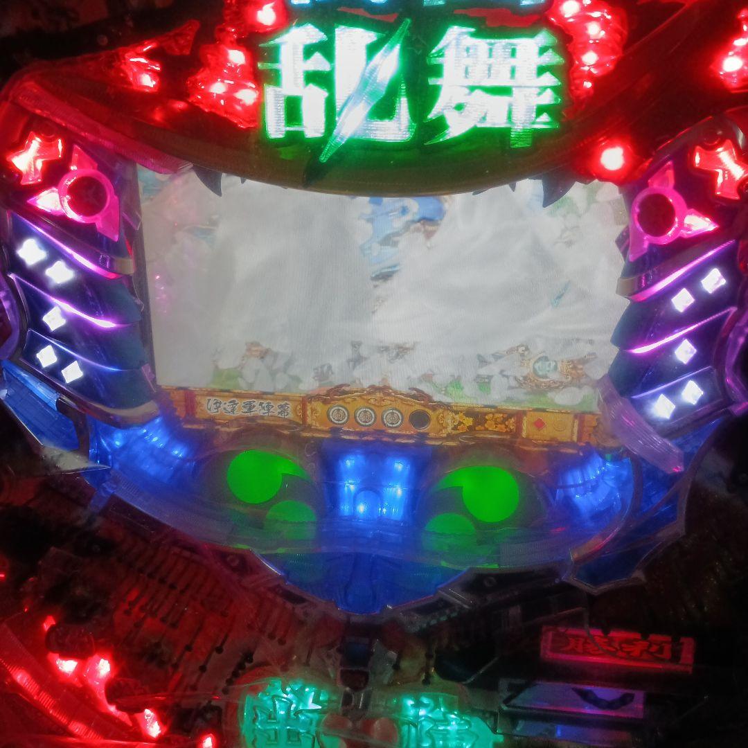 ジャンク品扱い、 卓上パチンコ CR戦国乱舞 蒼き独眼MX