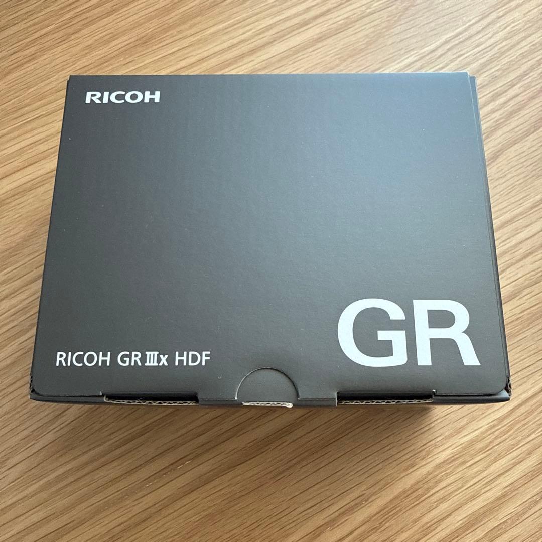 【新品未使用】RICOH GR IIIx HDF