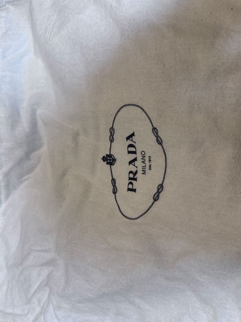 【安心鑑定可】PRADA ショルダーバッグ 保存袋付 青