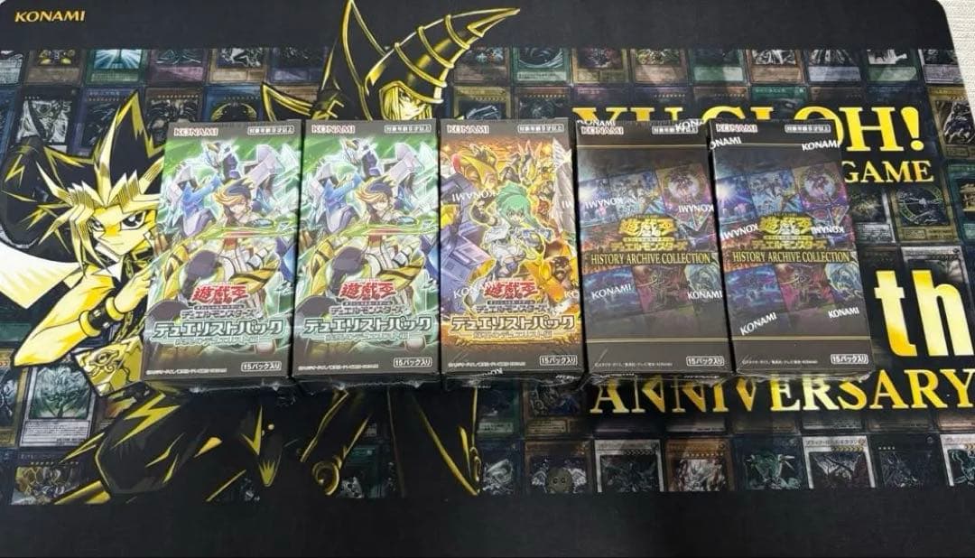 遊戯王　新品　5箱セット売り