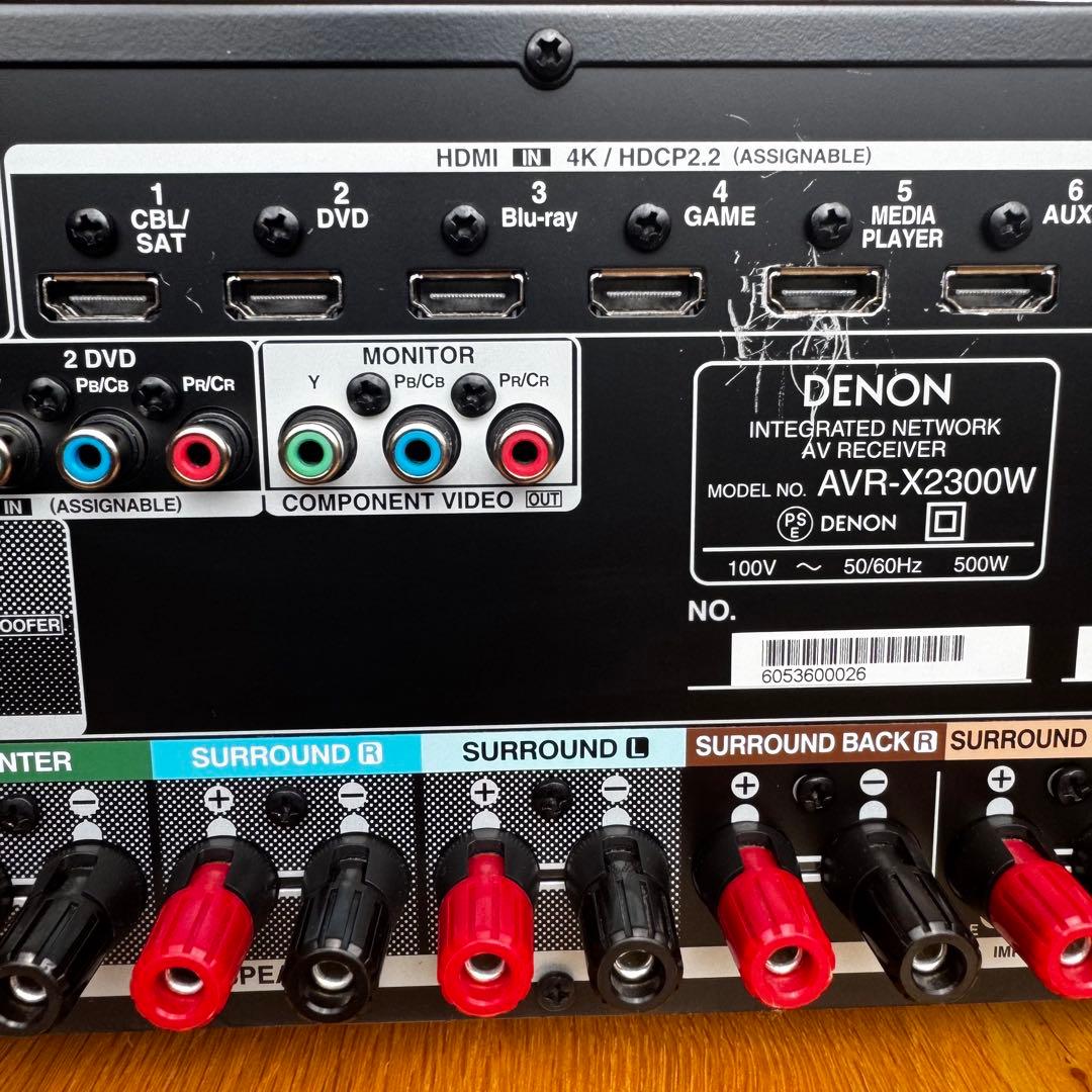 DENON AVアンプ AVR-X2300W