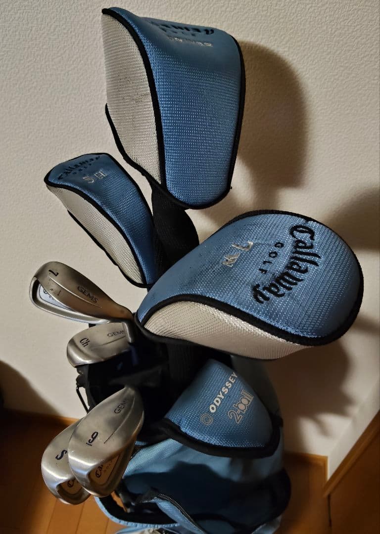 キャロウェイ レディース ゴルフ クラブ　セット GEMS アイアン　バッグ