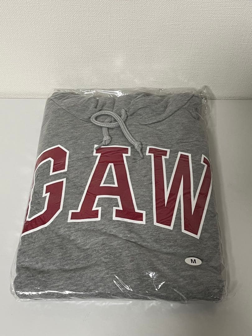 【未開封】マンウィズ　GAWパーカー2 グレー M