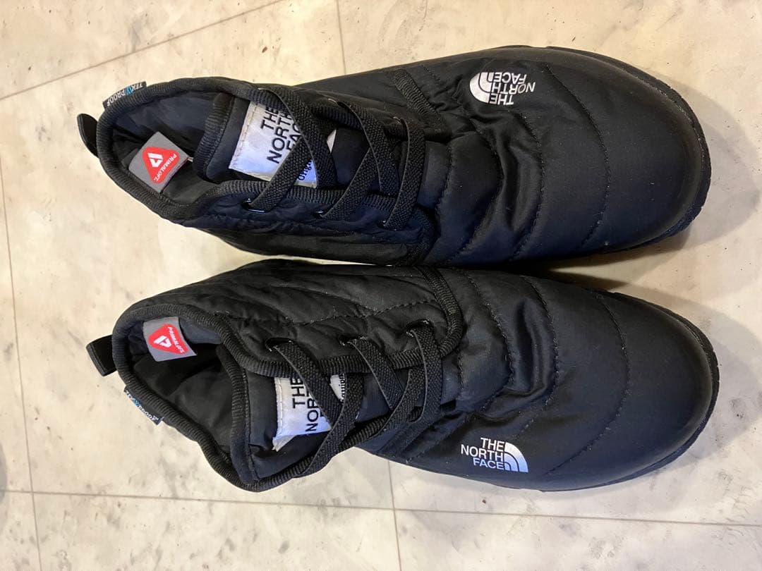 【にこ】THE NORTH FACE PRIMALOFT レインシューズ