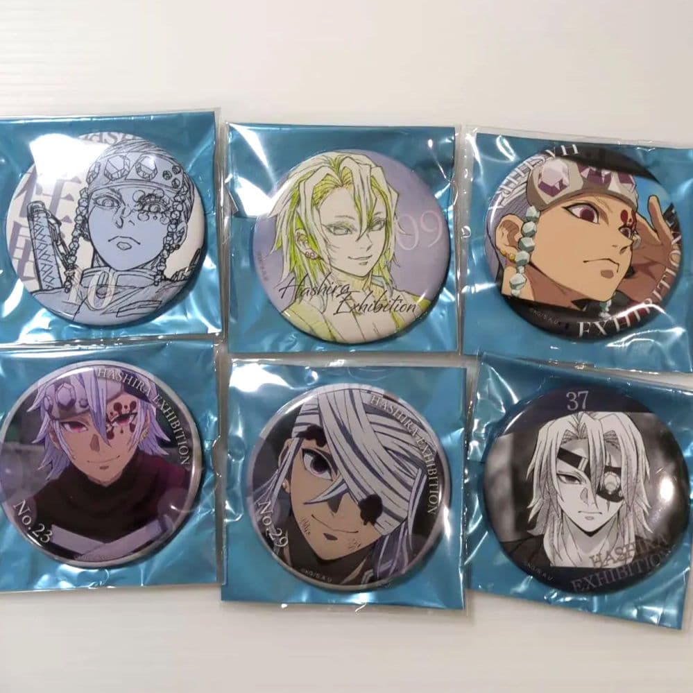 鬼滅の刃 宇髄天元 エモーショナル缶バッジ 柱百景 柱展 ufotable