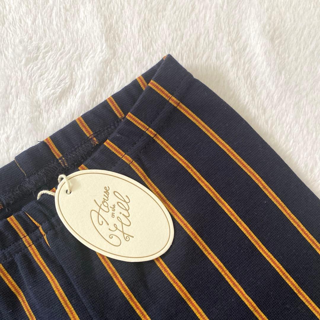 House on the hill ストライプ　ネイビー パンツ　90